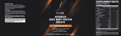 Advanced 100% Whey Protein Isolate (Chocolate)